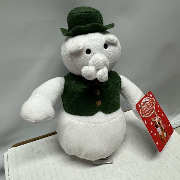 Rudolph Sam the Snowman Plush Stuffed Christmas Toy Vintage Collector NWT - Picture 3 of 9